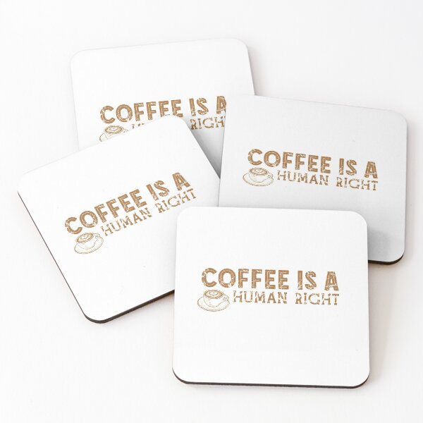 Item preview, Coffee is a human right Essential t-shirt designed and sold by LETSTRIP.