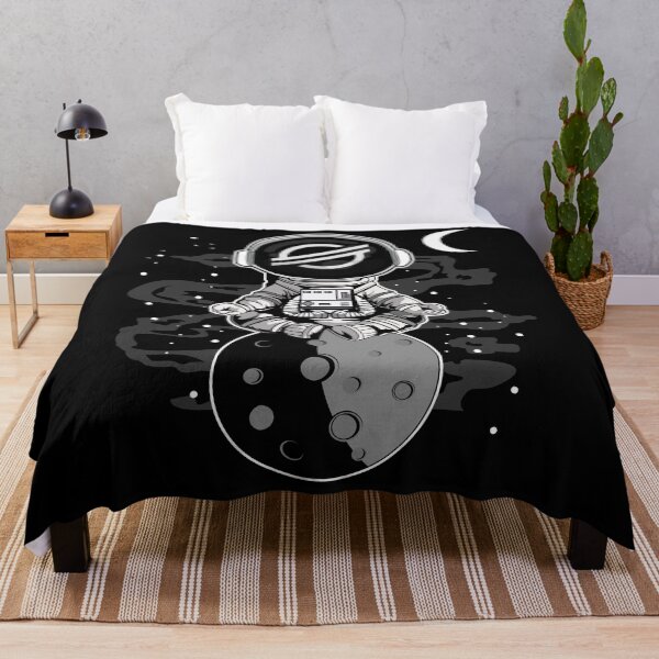 Item preview, Astronaut Yoga Stellar XLM Coin To The Moon Crypto Token Cryptocurrency Blockchain Wallet HODL designed and sold by AdamRoberts90.