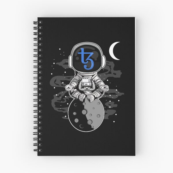 Item preview, Astronaut Yoga Tezos XTZ Coin To The Moon Crypto Token Cryptocurrency Blockchain Wallet HODL designed and sold by AdamRoberts90.