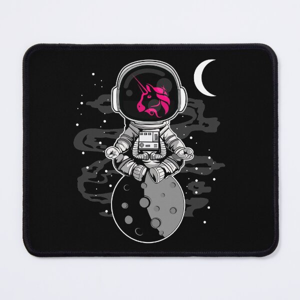 Item preview, Astronaut Yoga Uniswap UNI Coin To The Moon Crypto Token Cryptocurrency Blockchain Wallet HODL designed and sold by AdamRoberts90.