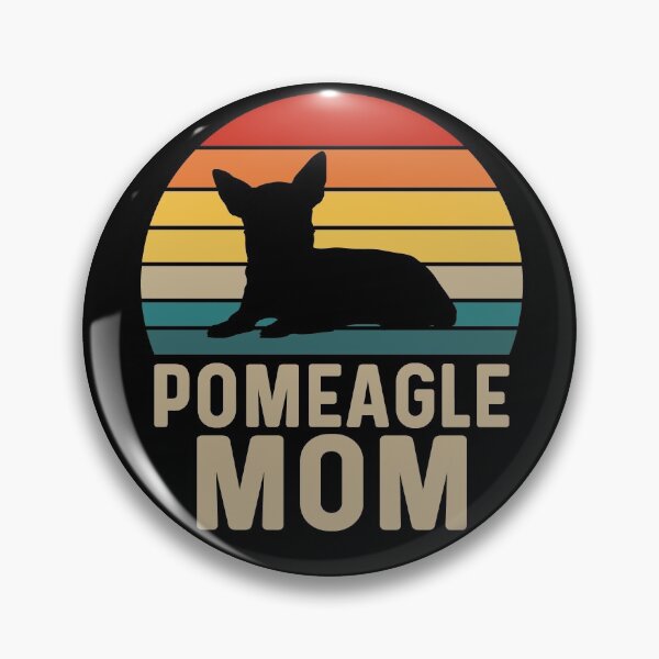 Item preview, Pomeagle Mom Sunset - Pomeagle Dog Breed Lover designed and sold by tjred01.