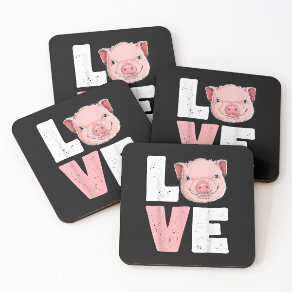 Item preview, I Love Pigs Funny Pig Lover Farmer Women Farm Animal Vintage Fun designed and sold by Mitzi12312.