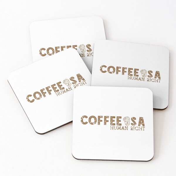 Item preview, Coffee is a human right Essential t-shirt designed and sold by LETSTRIP.