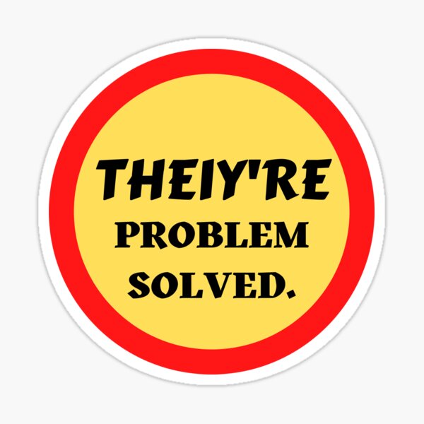Item preview, Their There They're - Grammar Typo designed and sold by Beracah.