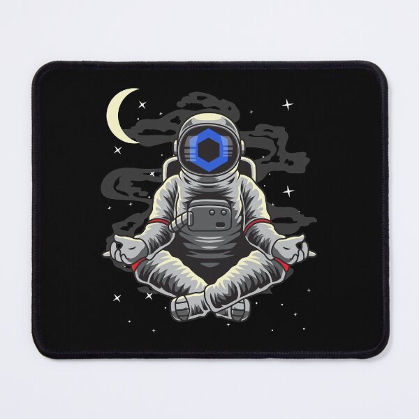 Item preview, Astronaut Yoga Chainlink LINK Coin To The Moon Crypto Token Cryptocurrency Blockchain Wallet HODL designed and sold by AdamRoberts90.