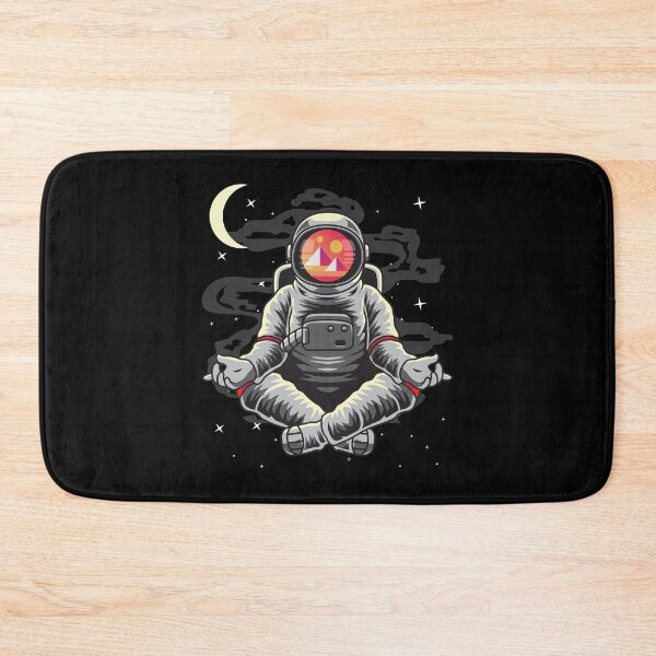 Item preview, Astronaut Yoga Decentraland MANA Coin To The Moon Crypto Token Cryptocurrency Blockchain Wallet HODL designed and sold by AdamRoberts90.
