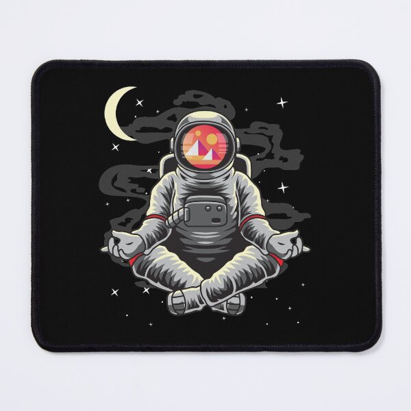 Item preview, Astronaut Yoga Decentraland MANA Coin To The Moon Crypto Token Cryptocurrency Blockchain Wallet HODL designed and sold by AdamRoberts90.