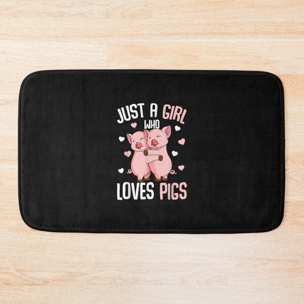 Item preview, Just A Girl Who Loves Pigs Kids Girls designed and sold by Mitzi12312.