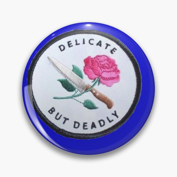 Item preview, Delicate but Deadly Patch Sticker designed and sold by AndreWitzgall.