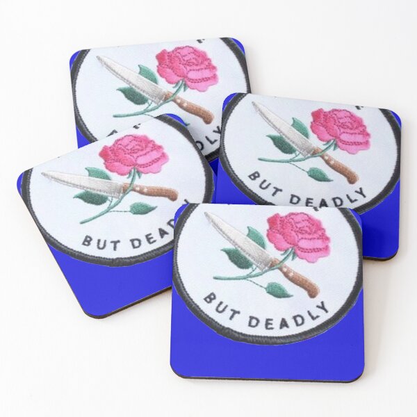 Item preview, Delicate but Deadly Patch Sticker designed and sold by AndreWitzgall.