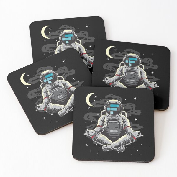 Item preview, Astronaut Yoga FTX Coin To The Moon Crypto Token Cryptocurrency Blockchain Wallet HODL designed and sold by AdamRoberts90.