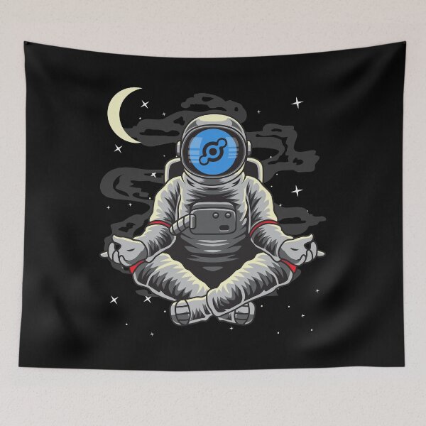 Item preview, Astronaut Yoga Helium HNT Coin To The Moon Crypto Token Cryptocurrency Blockchain Wallet HODL designed and sold by AdamRoberts90.