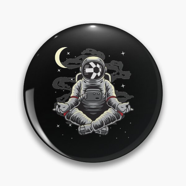 Item preview, Astronaut Yoga Quant QNT Coin To The Moon Crypto Token Cryptocurrency Blockchain Wallet HODL designed and sold by AdamRoberts90.
