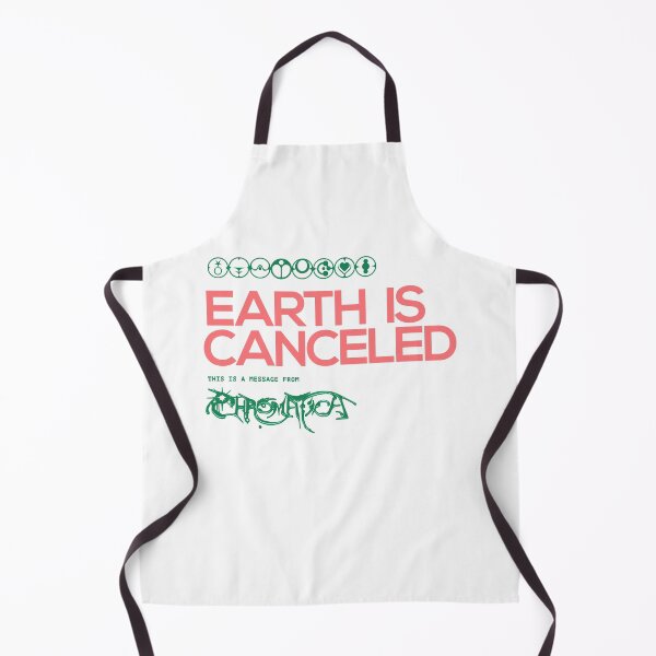 Item preview, Retro Vintage Earth Is Canceled (Gaga Chromatica Greenpink) Minimalist Art Little Monster designed and sold by JoelleLowe492.