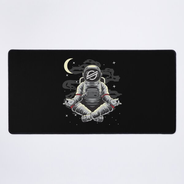 Item preview, Astronaut Yoga Stellar XLM Coin To The Moon Crypto Token Cryptocurrency Blockchain Wallet HODL designed and sold by AdamRoberts90.