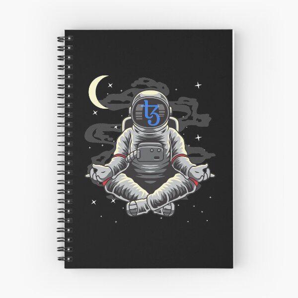 Item preview, Astronaut Yoga Tezos XTZ Coin To The Moon Crypto Token Cryptocurrency Blockchain Wallet HODL designed and sold by AdamRoberts90.