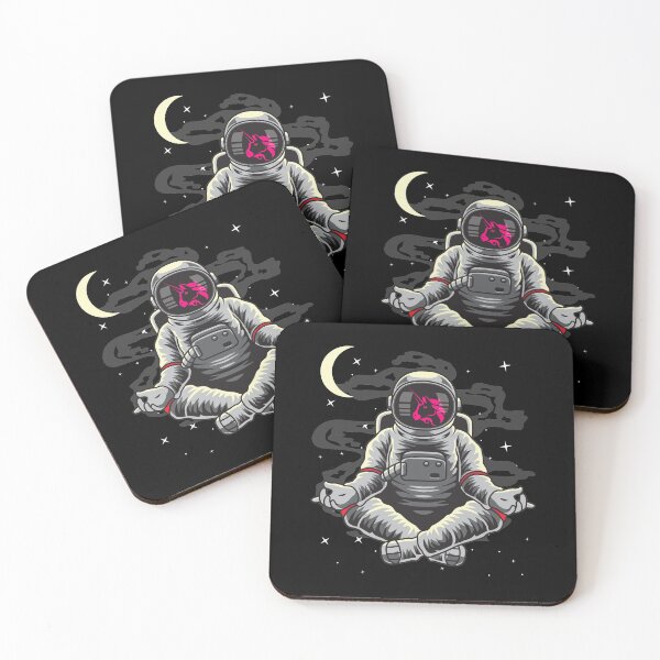Item preview, Astronaut Yoga Uniswap UNI Coin To The Moon Crypto Token Cryptocurrency Blockchain Wallet HODL designed and sold by AdamRoberts90.