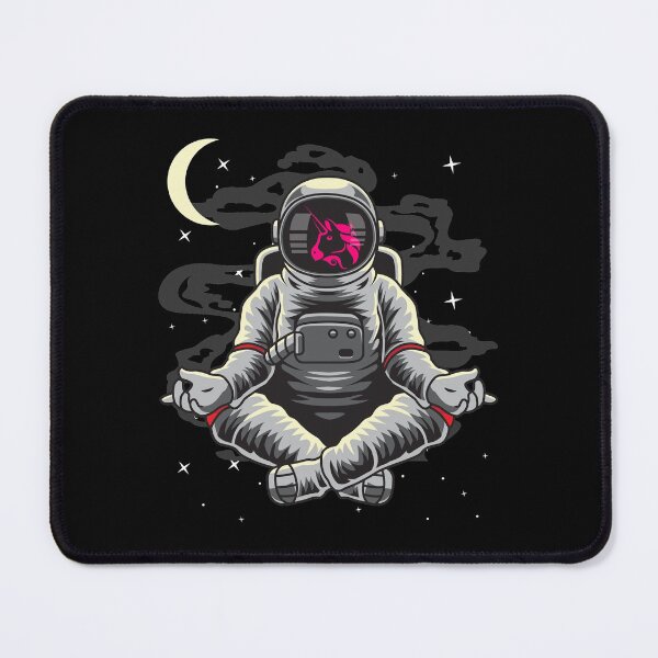 Item preview, Astronaut Yoga Uniswap UNI Coin To The Moon Crypto Token Cryptocurrency Blockchain Wallet HODL designed and sold by AdamRoberts90.