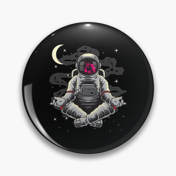 Item preview, Astronaut Yoga Uniswap UNI Coin To The Moon Crypto Token Cryptocurrency Blockchain Wallet HODL designed and sold by AdamRoberts90.