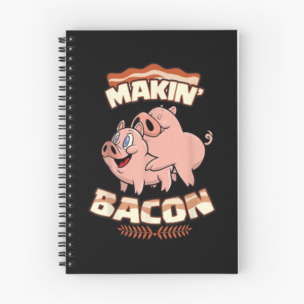 Item preview, Makin' Bacon , Pig, Funny Meatatarian, Zany Brainy designed and sold by Mitzi12312.
