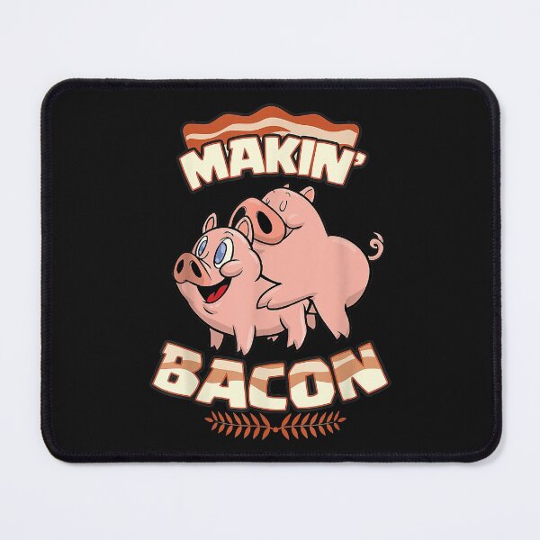 Item preview, Makin' Bacon , Pig, Funny Meatatarian, Zany Brainy designed and sold by Mitzi12312.