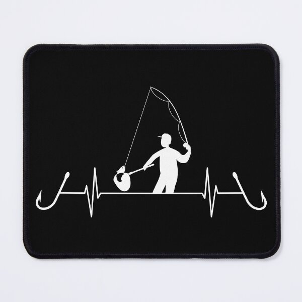 Item preview, Fisherman fishing passion heartbeat designed and sold by Hypershirty.