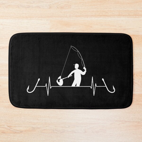 Item preview, Fisherman fishing passion heartbeat designed and sold by Hypershirty.