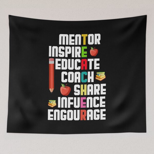 Item preview, Mentor Inspire Education Coach Share Influence Encourage designed and sold by AuroraApparel.