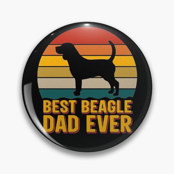 Item preview, Best Beagle Dad Ever Sunset - Beagle Dog Breed Lover designed and sold by tjred01.