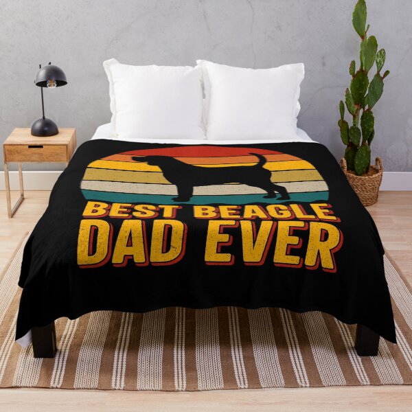 Item preview, Best Beagle Dad Ever Sunset - Beagle Dog Breed Lover designed and sold by tjred01.