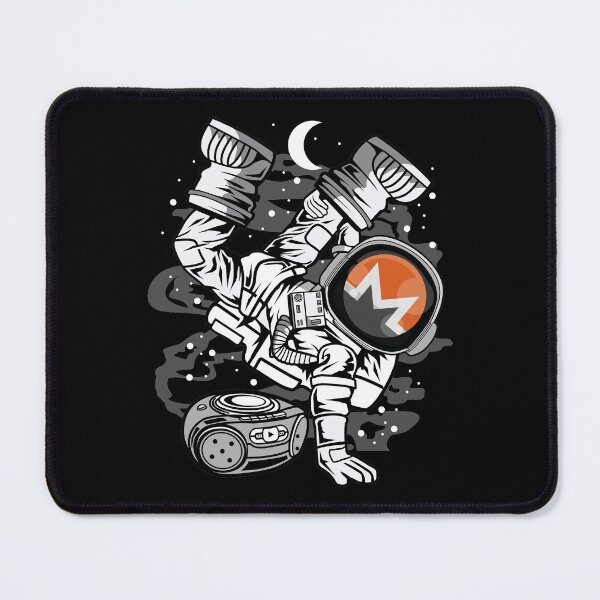 Item preview, Astronaut Hiphop Monero XMR Coin To The Moon Crypto Token Cryptocurrency Blockchain Wallet HODL designed and sold by AdamRoberts90.