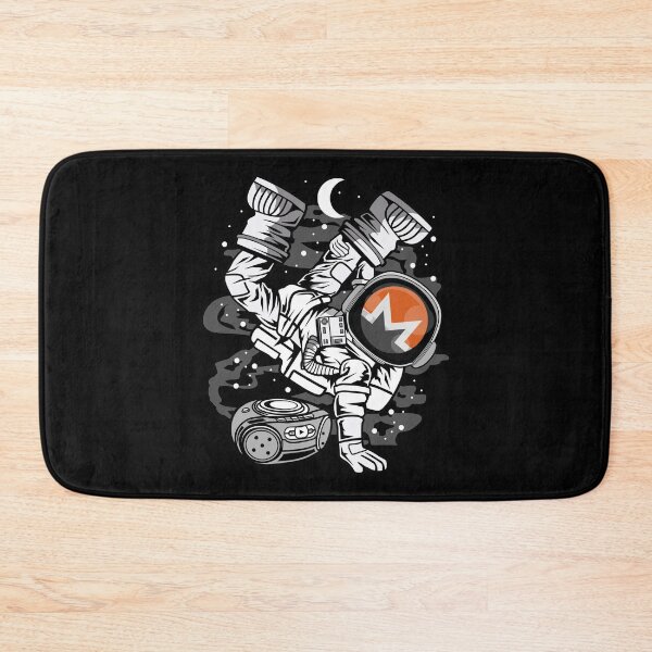Item preview, Astronaut Hiphop Monero XMR Coin To The Moon Crypto Token Cryptocurrency Blockchain Wallet HODL designed and sold by AdamRoberts90.
