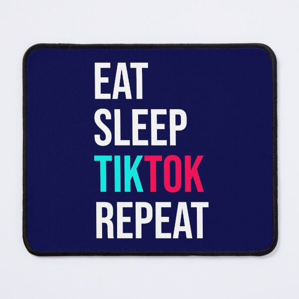 Item preview, Eat Sleep TikTok Repeat designed and sold by CatArtStore.