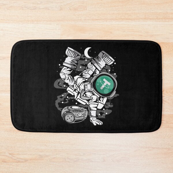 Item preview, Astronaut Hiphop Tether USDT Coin To The Moon Crypto Token Cryptocurrency Blockchain Wallet HODL designed and sold by AdamRoberts90.