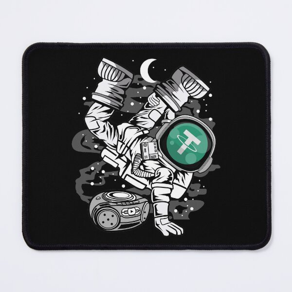Item preview, Astronaut Hiphop Tether USDT Coin To The Moon Crypto Token Cryptocurrency Blockchain Wallet HODL designed and sold by AdamRoberts90.