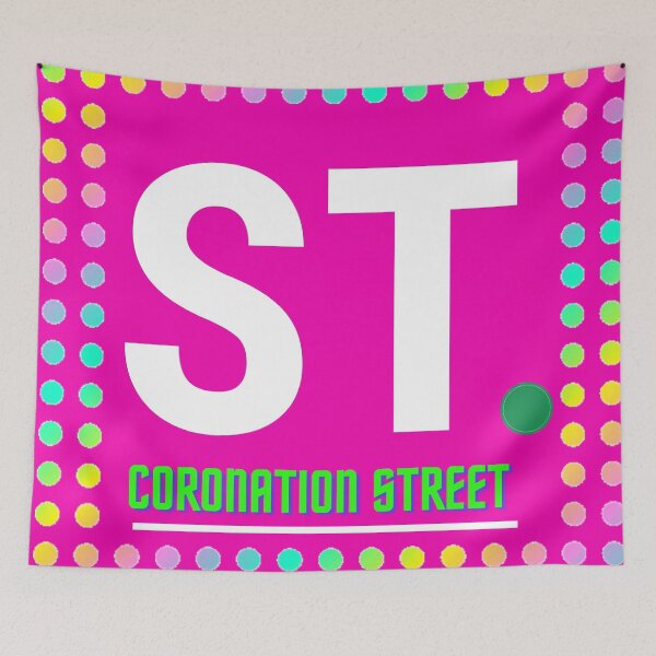 Item preview, Colorful and fashionable logo design of Coronation Street  designed and sold by silveregale.