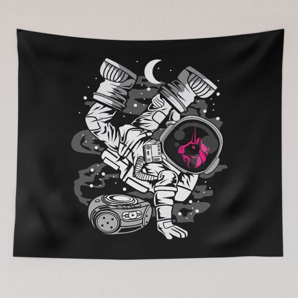 Item preview, Astronaut Hiphop Uniswap UNI Coin To The Moon Crypto Token Cryptocurrency Blockchain Wallet HODL designed and sold by AdamRoberts90.