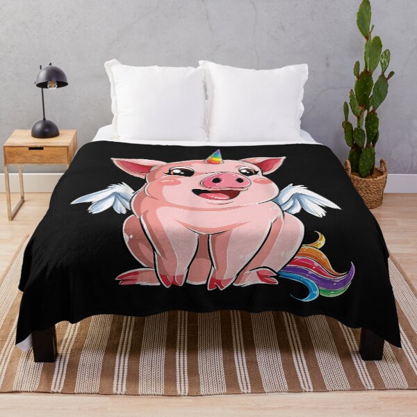 Item preview, Pig Unicorn Piggycorn Lover Funny Girls Women Farm Rainbow designed and sold by Mitzi12312.