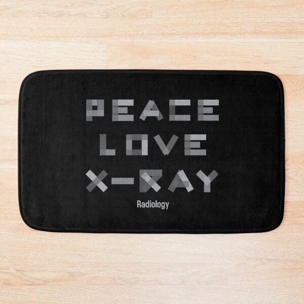 Item preview, Peace Love X-Ray Radiology Shirt designed and sold by onzpacesdesign.