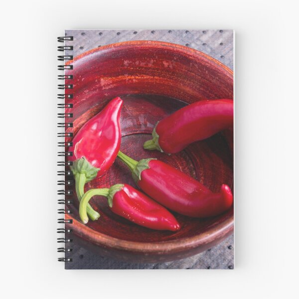 Item preview, Hot red chili peppers on a fabric background designed and sold by vladromensky.