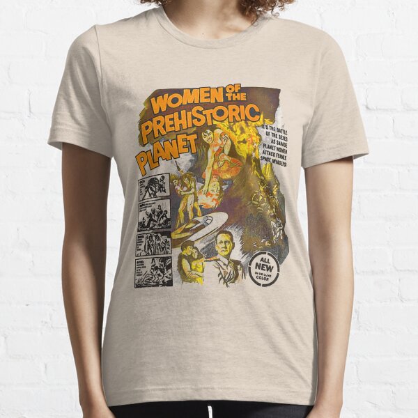 Womens Rainbow Prehistoric Dinosaur 3/4 Sleeve Raglan Baseball T-Shirts Top