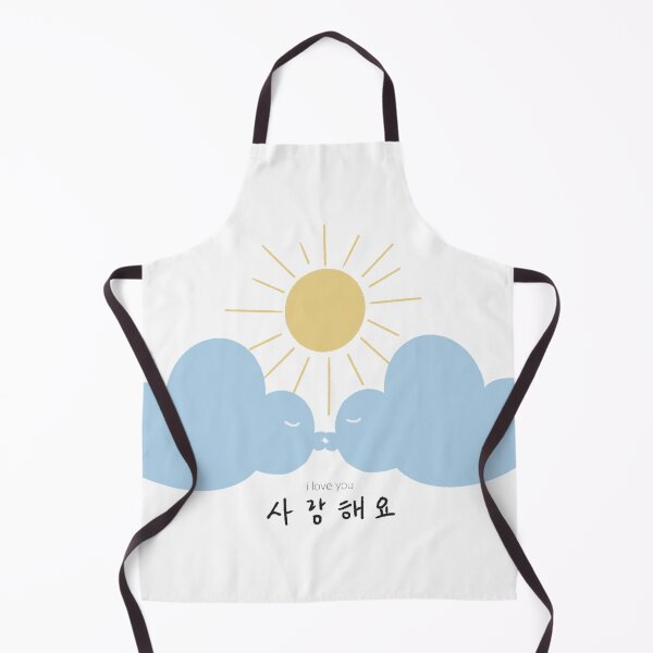Item preview, Saranghaeyo Kissing Cloud Illustration designed and sold by MercuryV.