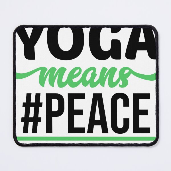 Item preview, Yoga means Peace designed and sold by samyam.