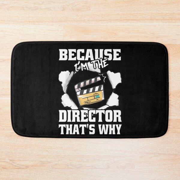 Item preview, Because I'm The Director That's Why Funny Movie Directors designed and sold by Eddie SH.