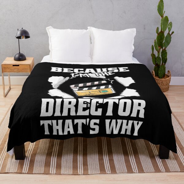 Item preview, Because I'm The Director That's Why Funny Movie Directors designed and sold by Eddie SH.