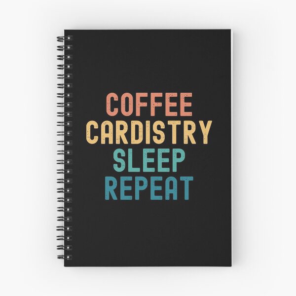 Item preview, Coffee Cardistry Sleep Repeat - Funny Cardistry & Coffee Gift designed and sold by kindxinn.