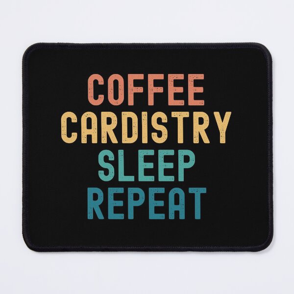 Item preview, Coffee Cardistry Sleep Repeat - Funny Cardistry & Coffee Gift designed and sold by kindxinn.