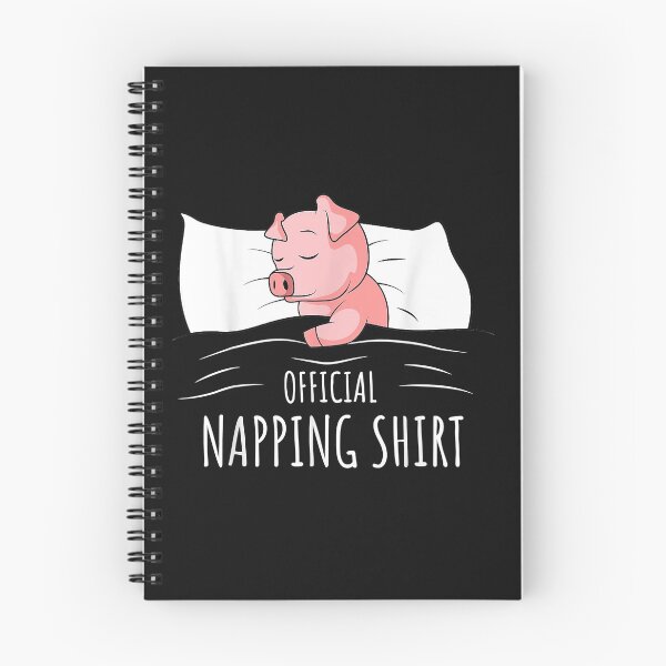 Item preview, Sleeping Pig Lover Swine Official Napping designed and sold by Mitzi12312.