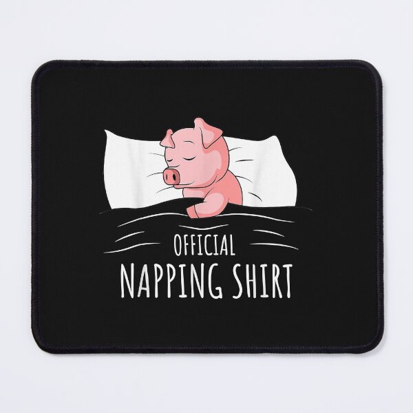 Item preview, Sleeping Pig Lover Swine Official Napping designed and sold by Mitzi12312.