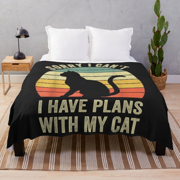 Item preview, Sorry I can't I have plans with my Cat Funny cat Lovers designed and sold by Siosaia88.